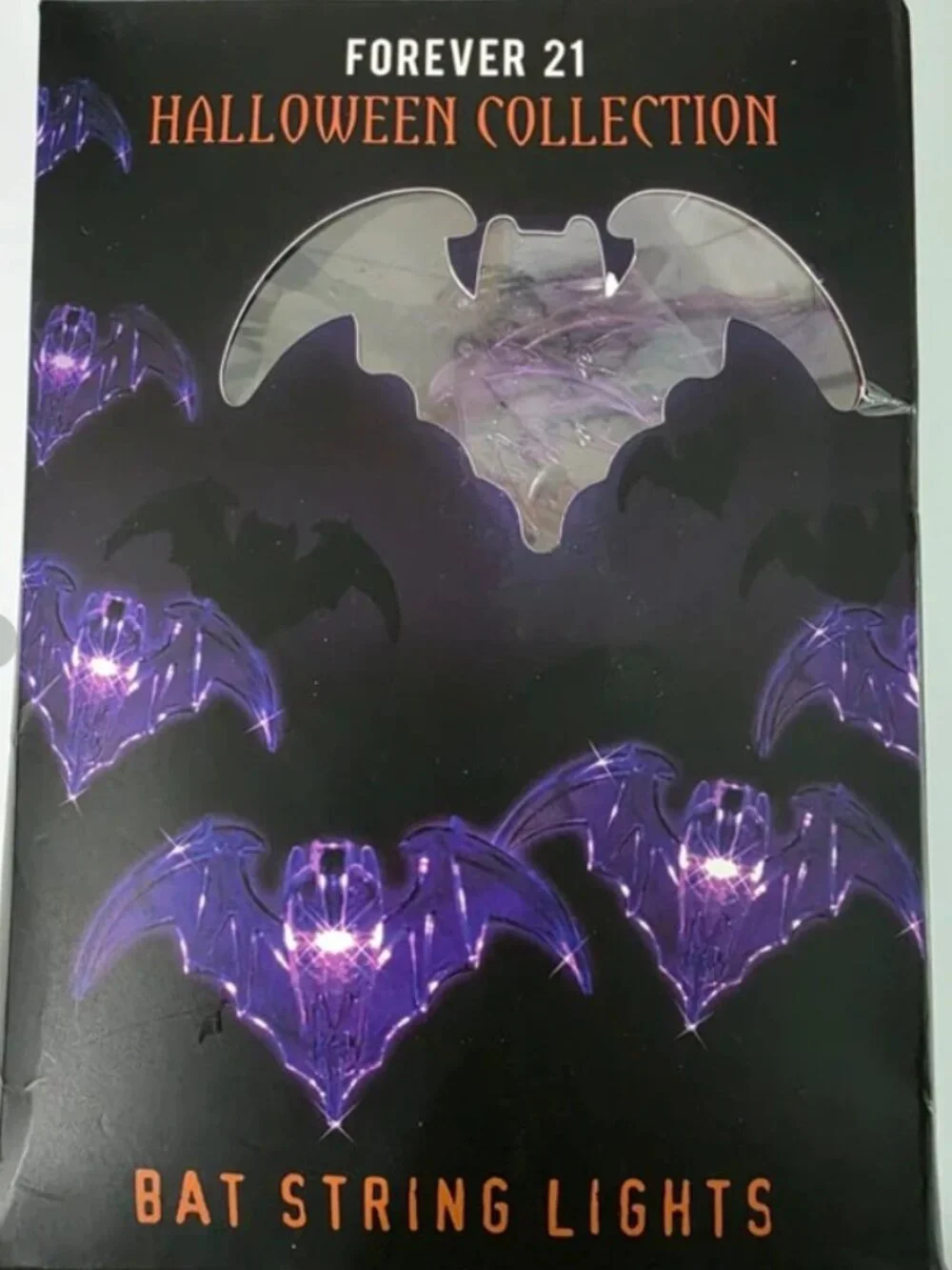 Halloween Collection Bat String Lights 3 Pack